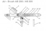 Proxxon 28160 Airbrush AB 300 Spare Parts